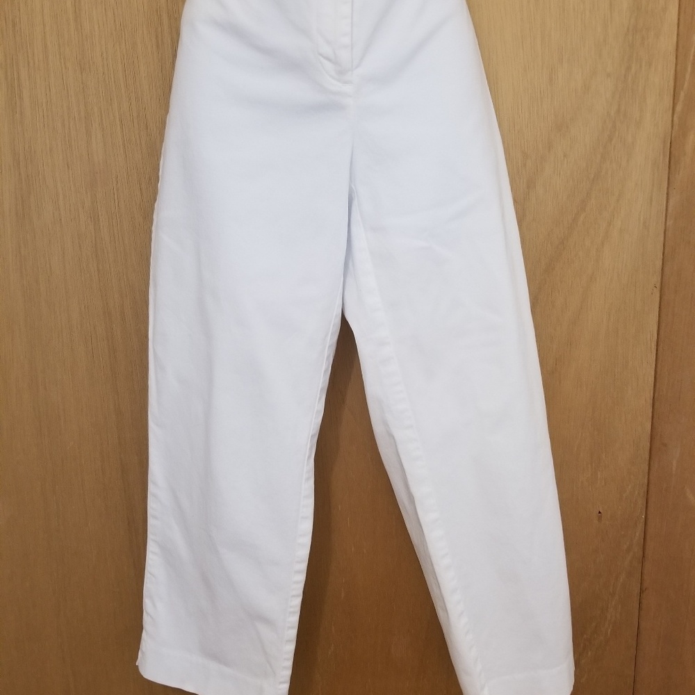 J Jill White capris sz 8 NWOT